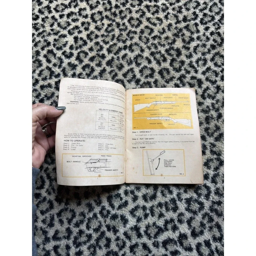 DAISY Power Line Model 880-881 Multi-Pump Pneumatic Operation Manual VTG‎